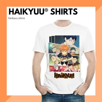Haikyuu!! Anime T-Shirt - BH – FairyPocket Wigs
