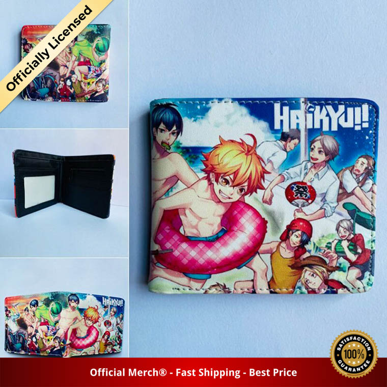 Haikyuu Wallet - Mens Bifold PU Leather Wallet 4 - Haikyuu Merch Anime Haikyuu Mens Bifold PU Leather Wallet Coin Pocket Credit Card Id Window 3 1 1 - Haikyuu Merch