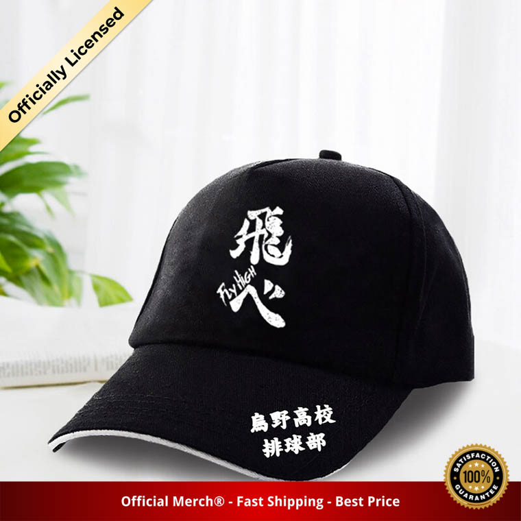 Haikyuu Cap - Karasuno High Volleyball Team Cap 4 - Haikyuu Merch Haikyuu Classic Baseball Cap Volleyball Junior Men Women Caps Haikyuu Volleyball Japanese Animation Caps 3 1 1 - Haikyuu Merch