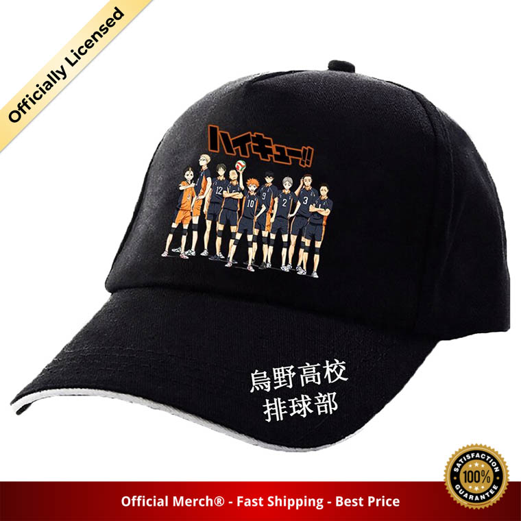 Haikyuu Cap - Karasuno High Volleyball Team Cap 5 - Haikyuu Merch Haikyuu Classic Baseball Cap Volleyball Junior Men Women Caps Haikyuu Volleyball Japanese Animation Caps 4 1 1 - Haikyuu Merch