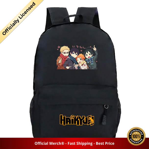 Haikyuu Hinata Shoyo kageyama tobio Backpack Cosplay Nishinoya Yuu Student bagsmochila backpacks for school teenagers - Anime Kimono