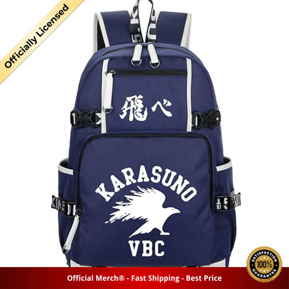 Haikyuu Backpack Merch - Karasuno VBC Zip Backpack 2 - Haikyuu Merch product image 381443883 1 1 - Haikyuu Merch