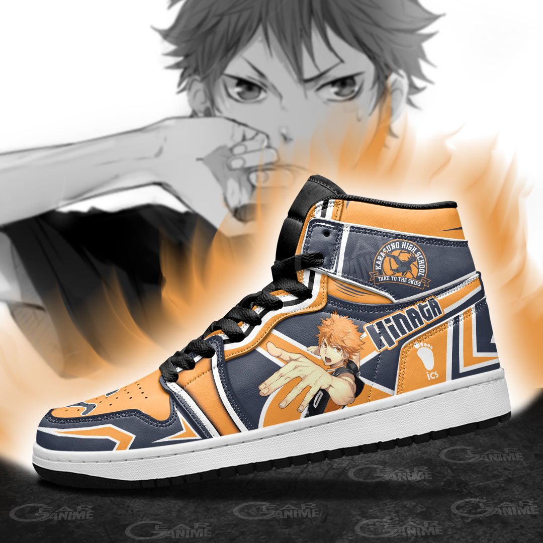 Karasuno Hinata Shoyo Jordan Sneakers Haikyuu Anime Shoes 4 - Haikyuu Merch 1029 Jordan Hinata Shoyo Haikyuu Characters Mk3 Mn10 1 1 - Haikyuu Merch