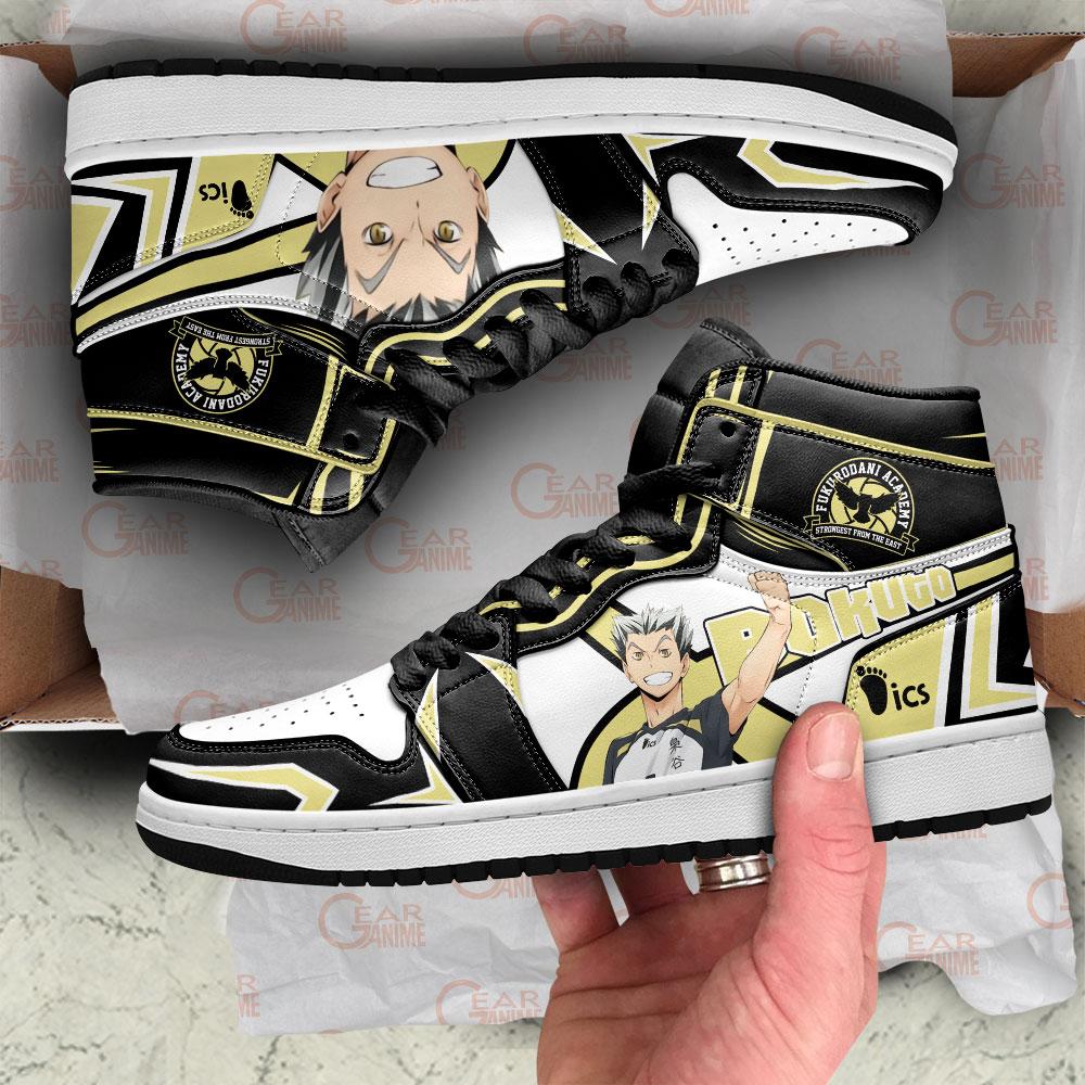 Haikyuu Shoes Merch: Bokuto Koutaro Jordan Sneakers 4 - Haikyuu Merch 1102 Jordan Bokuto Koutaro Haikyuu Characters Mk5 Mn11 1 1 - Haikyuu Merch