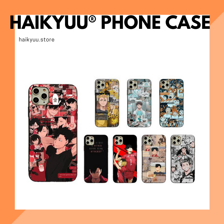 Giorno Haikyuu Wiki Manga Case for iPhone Silicone Cubre Anime Phone Cover,  08: : Electronics & Photo