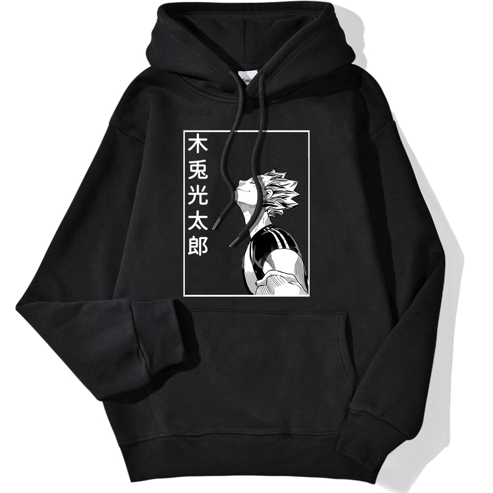 Haikyuu Bokuto Koutarou Print Hoodies Men Hip Hop Casual Streetwear Fashion Funny Sweatshirts Kuroo Anime Casual 6 - Haikyuu Merch Store