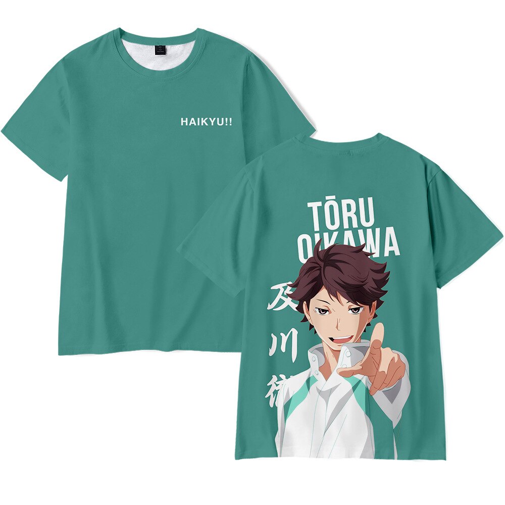 Anime Haikyuu Cosplay Costume Hinata Shoyo Kageyama Tobio Kuroo Tetsurou Oikawa Tooru 3D T Shirt Unisex 2 1 - Haikyuu Merch Store