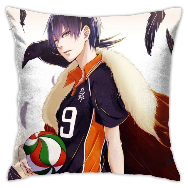 Haikyuu Pillow Merch - 45x45cm Kageyama Tobio Pillow King of the Court Cushion 3 - Haikyuu Merch Haikyuu Pillow Merch - 45x45cm Kageyama Tobio Pillow King of the Court Cushion - Image 3