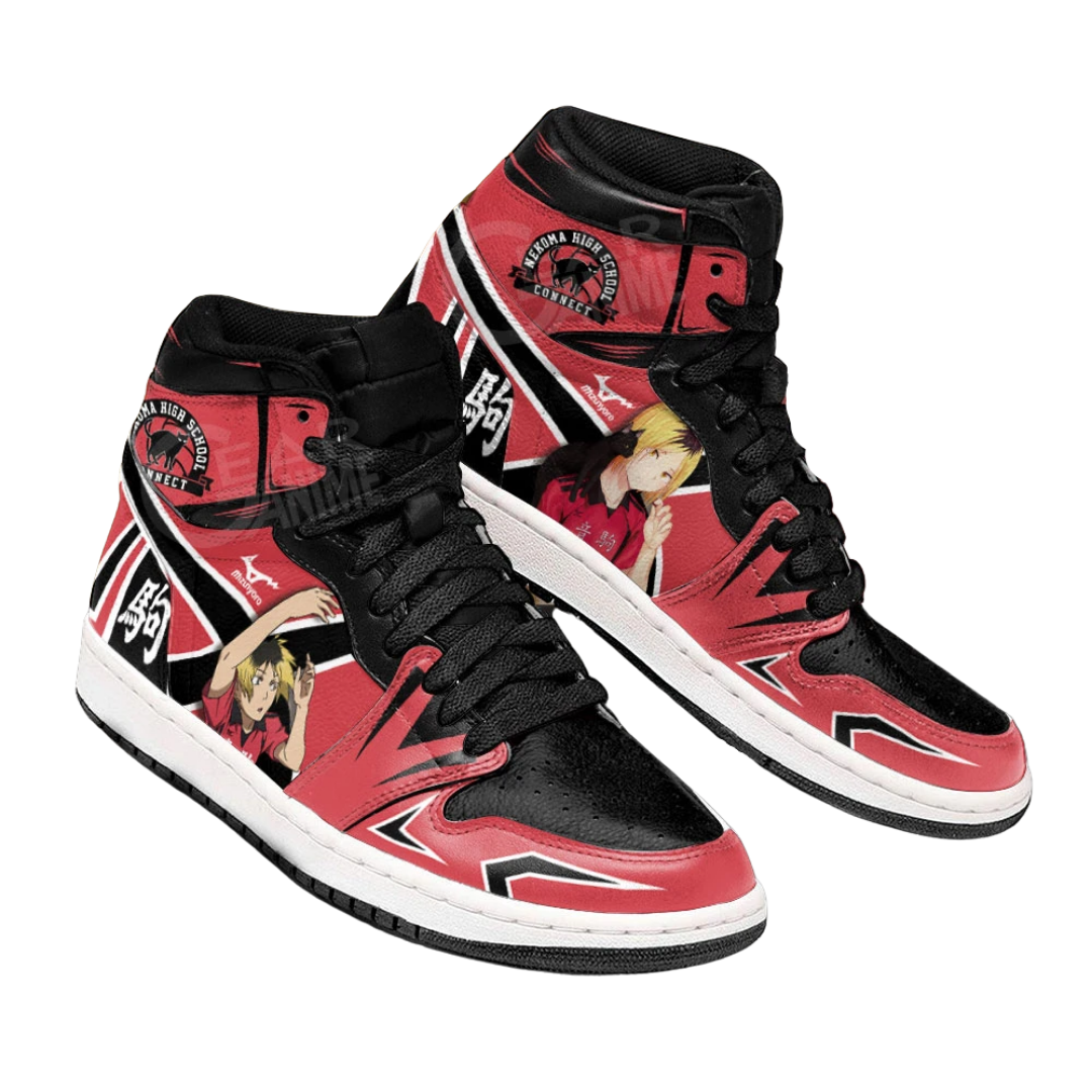 Haikyuu Shoes Merch - Kenma Kozume Shoes Jordan Sneakers Nekoma Anime Shoes 4 - Haikyuu Merch Untitled design 24 1 - Haikyuu Merch
