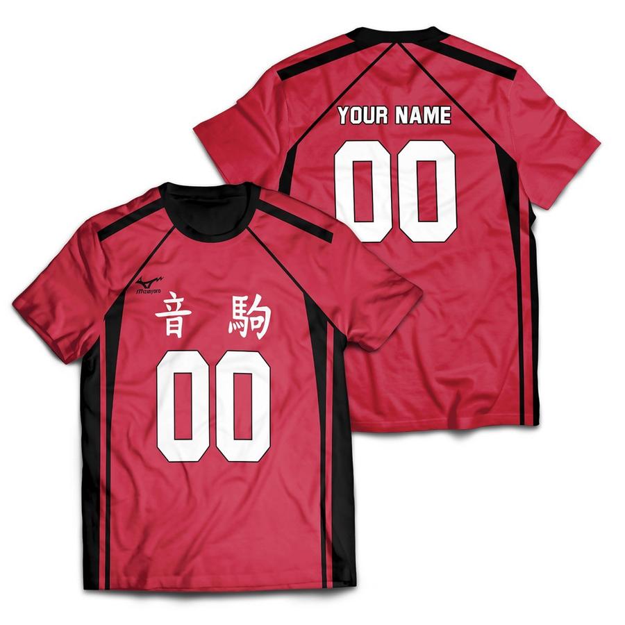 Haikyuu Nekoma Team Unisex T-Shirt Personalized | Haikyuu Merch Store