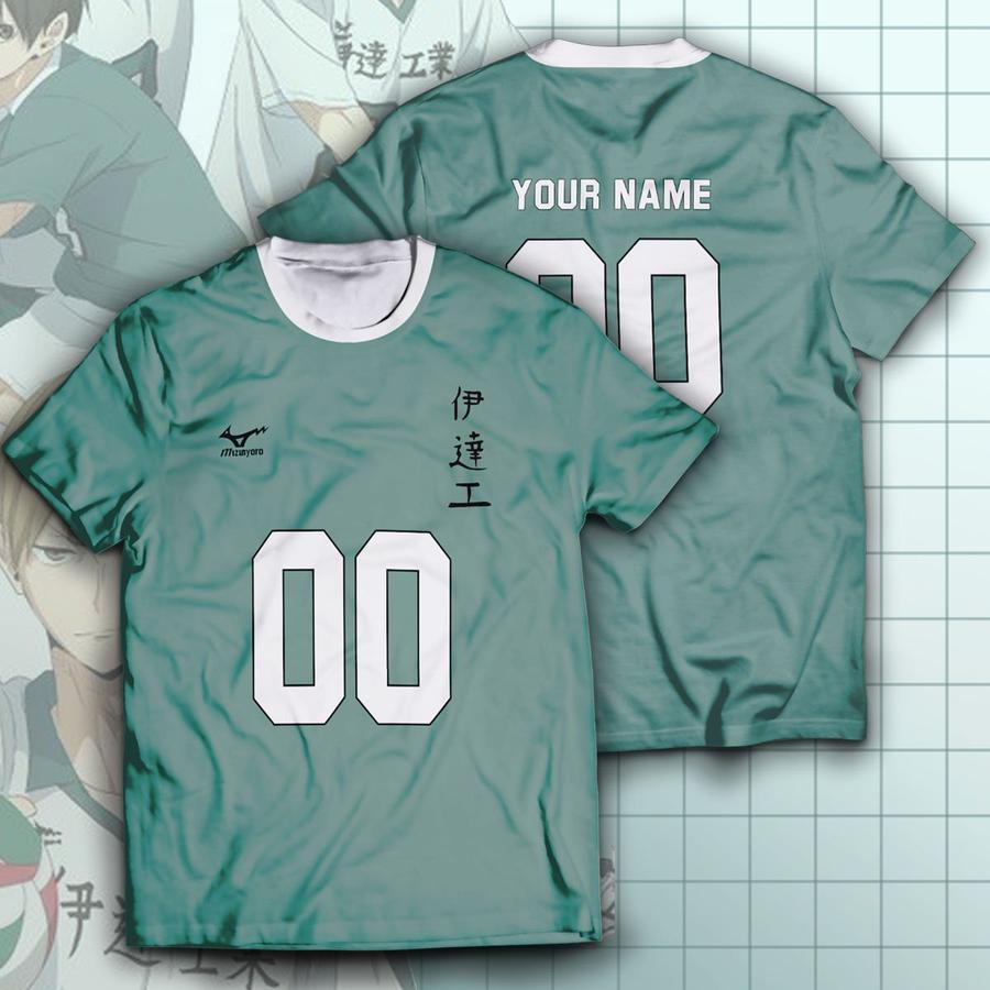 Haikyuu Team Datekou Libero Unisex Shirt Personalized 2 - Haikyuu Merch personalized datekou libero unisex t shirt 864996 900x 1 - Haikyuu Merch