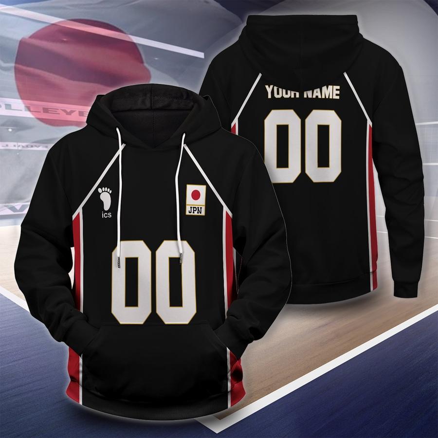 personalized haikyuu national team libero unisex pullover hoodie - Haikyuu Merch Store