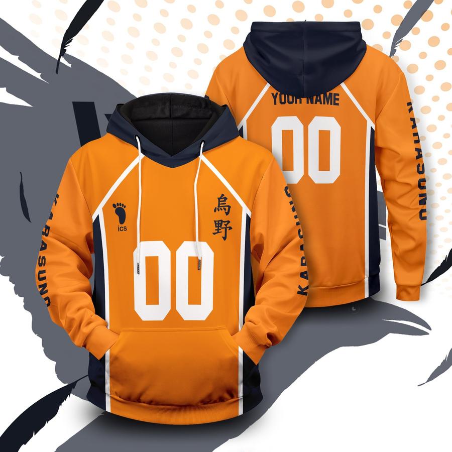 personalized karasuno libero unisex pullover hoodie - Haikyuu Merch Store