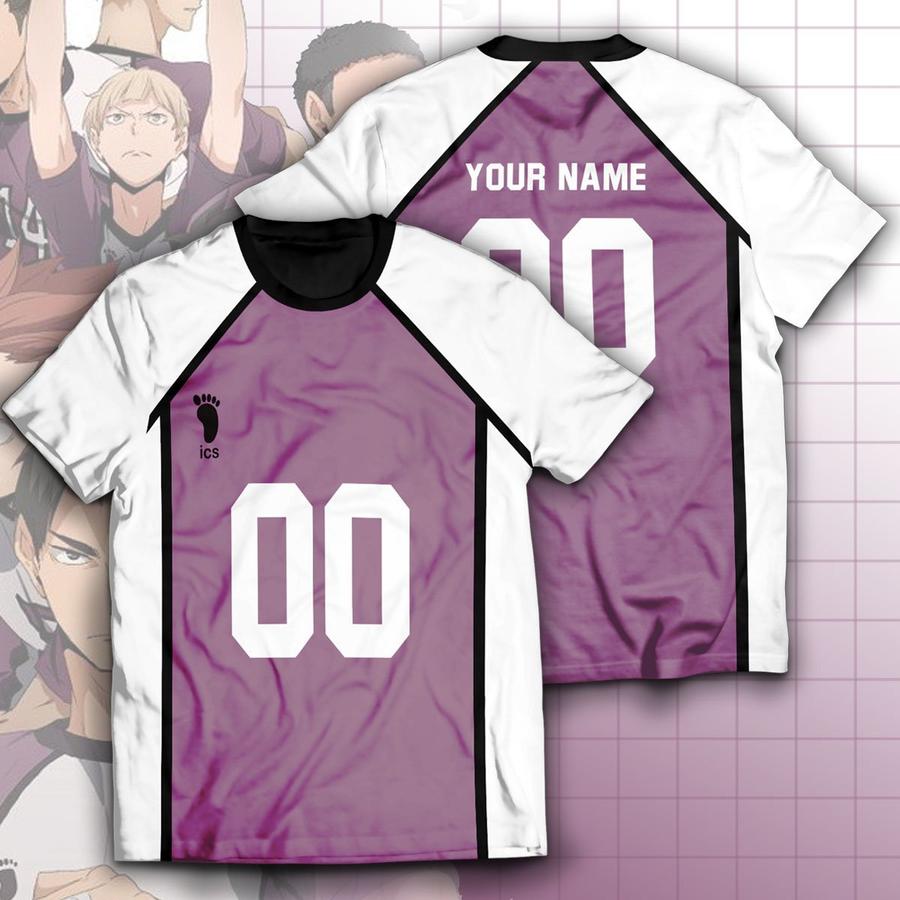 Haikyuu Team Shiratorizawa Libero Unisex T-Shirt Personalized 2 - Haikyuu Merch personalized shiratorizawa libero unisex t shirt 276780 900x 1 - Haikyuu Merch