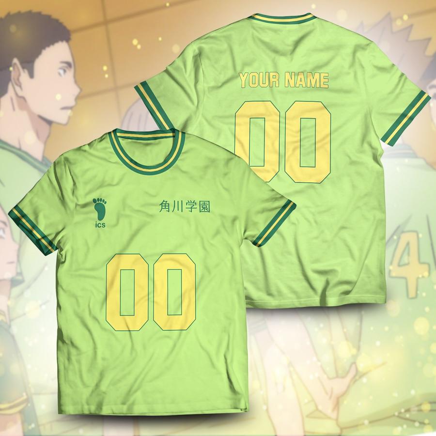 personalized team kakugawa unisex t shirt - Haikyuu Merch Store