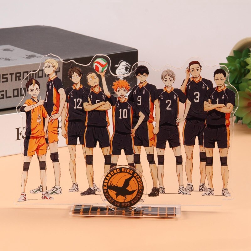 Anime Haikyuu!! Acrylic Stand Shoyo Hinata Volleyball Boys Figures