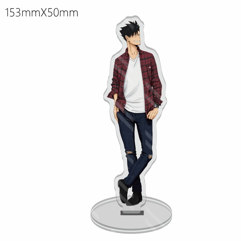 Japan Anime Haikyuu Figures Desk Plate Models Anime Acrylic Stand Model Toys Action Figures