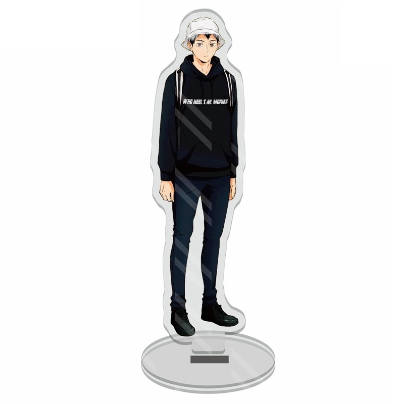 Japan Anime Haikyuu Figures Desk Plate Models Anime Acrylic Stand Model Toys Action Figures