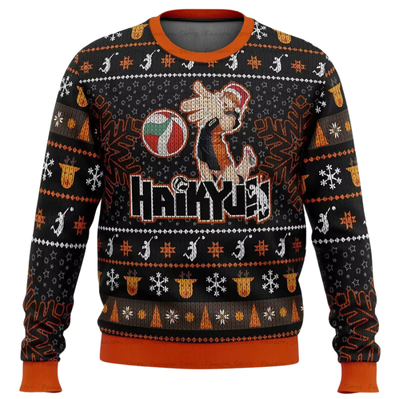 Haikyuu Sweaters – Haikyuu Signature Ugly Christmas Sweater 2024